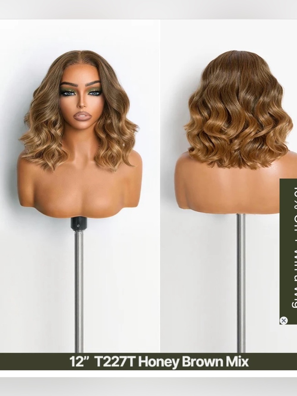 NWT Frodio 12” curly bob
